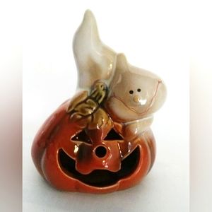 Pumpkin & Ghost  Figure
